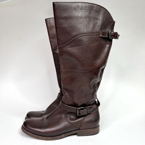 Frye Phillip Riding boots size 7.5 leather - Picture 1 of 13